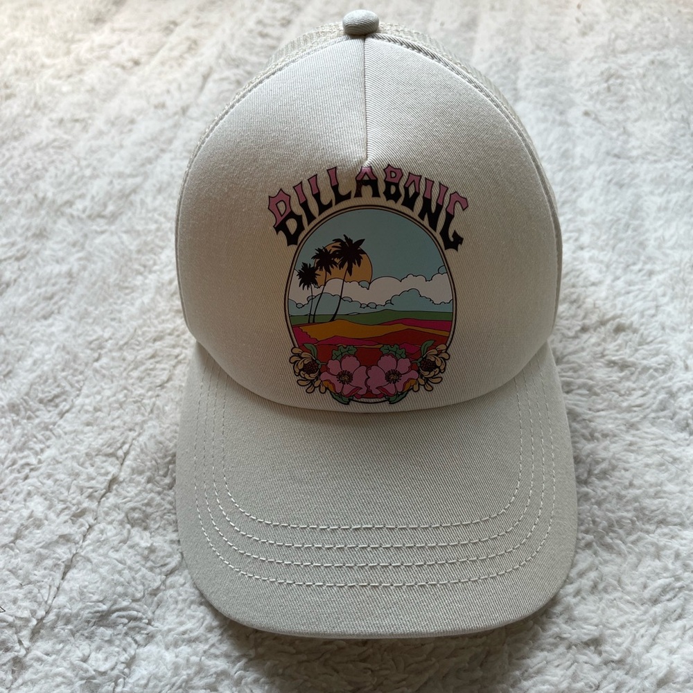 Billabong Cream Mesh Cap